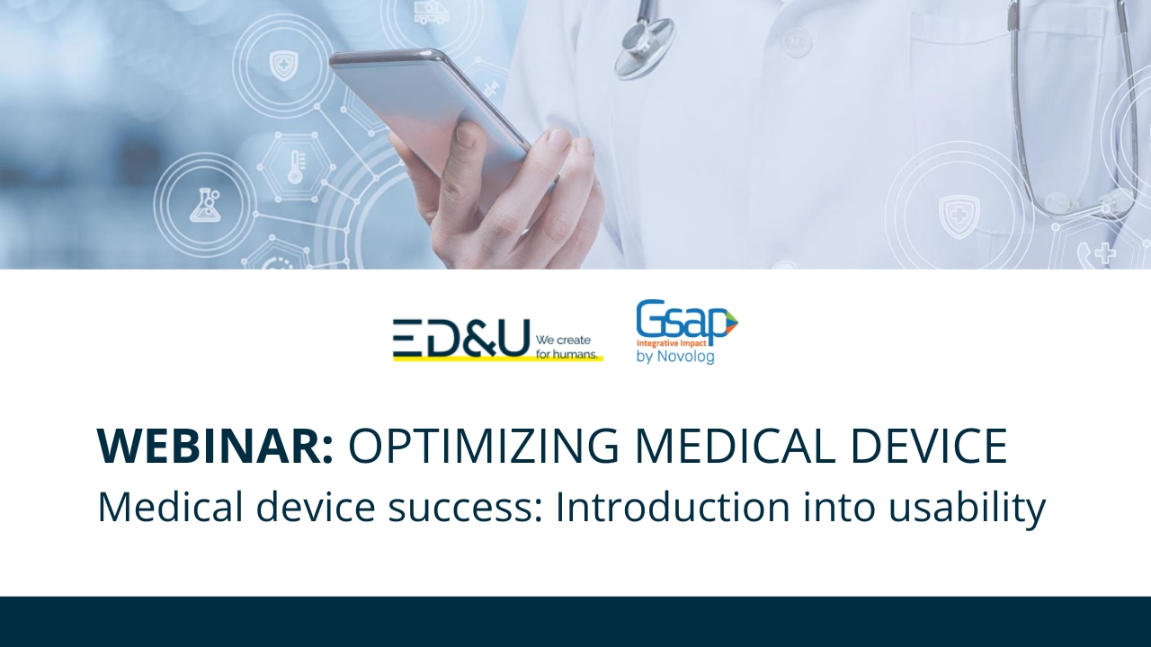 Optimizing Medical Device Success Introduction into Usability – Webinar